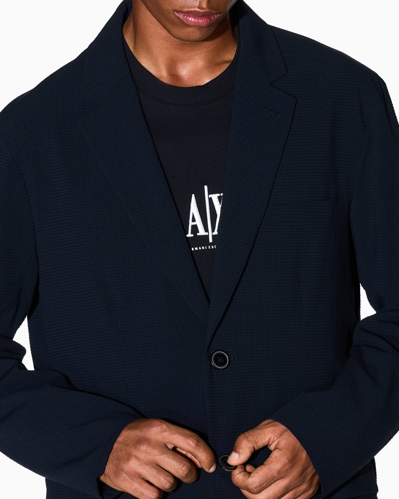 Stretch seersucker jacket Slide 4