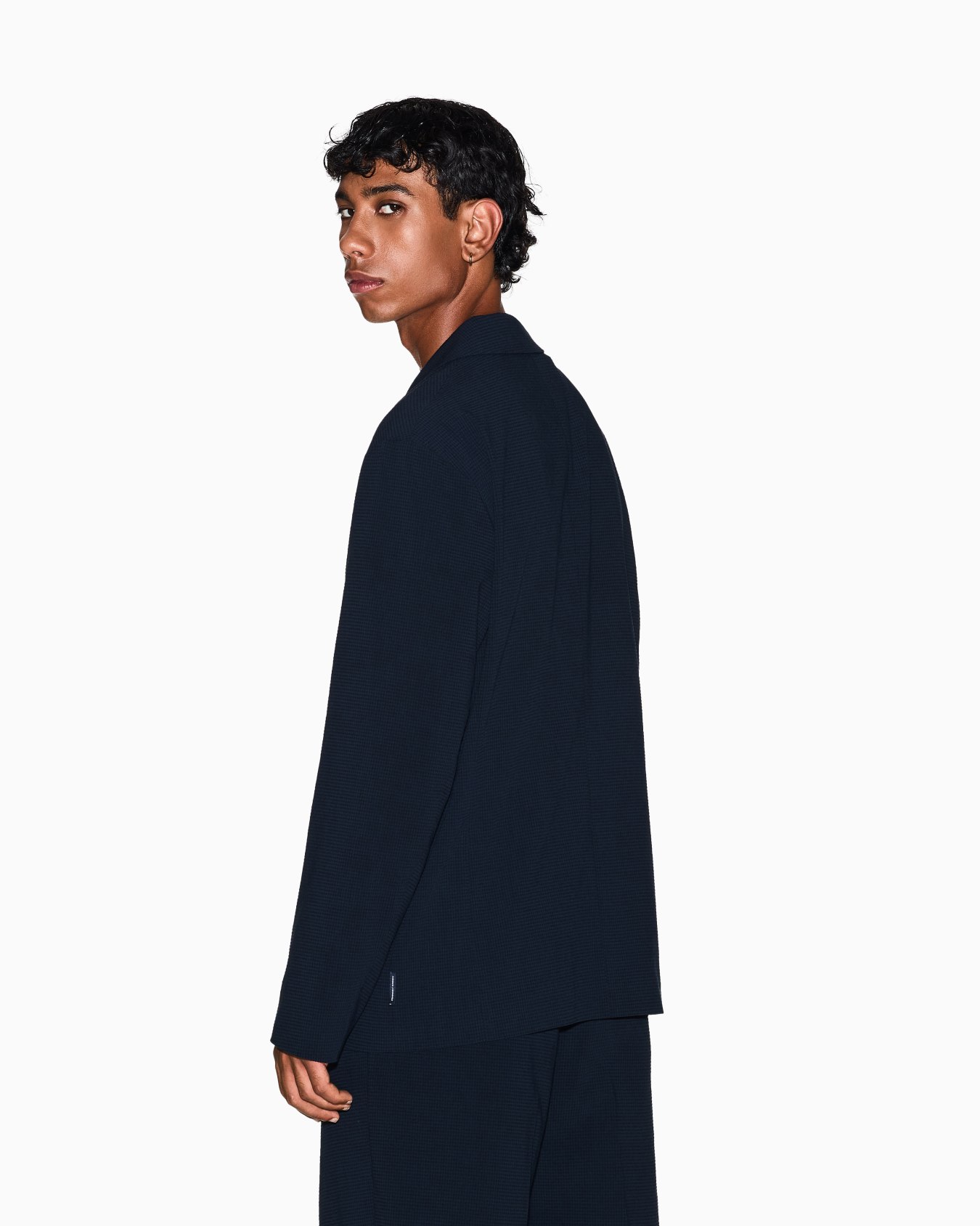 Stretch seersucker jacket Slide 2