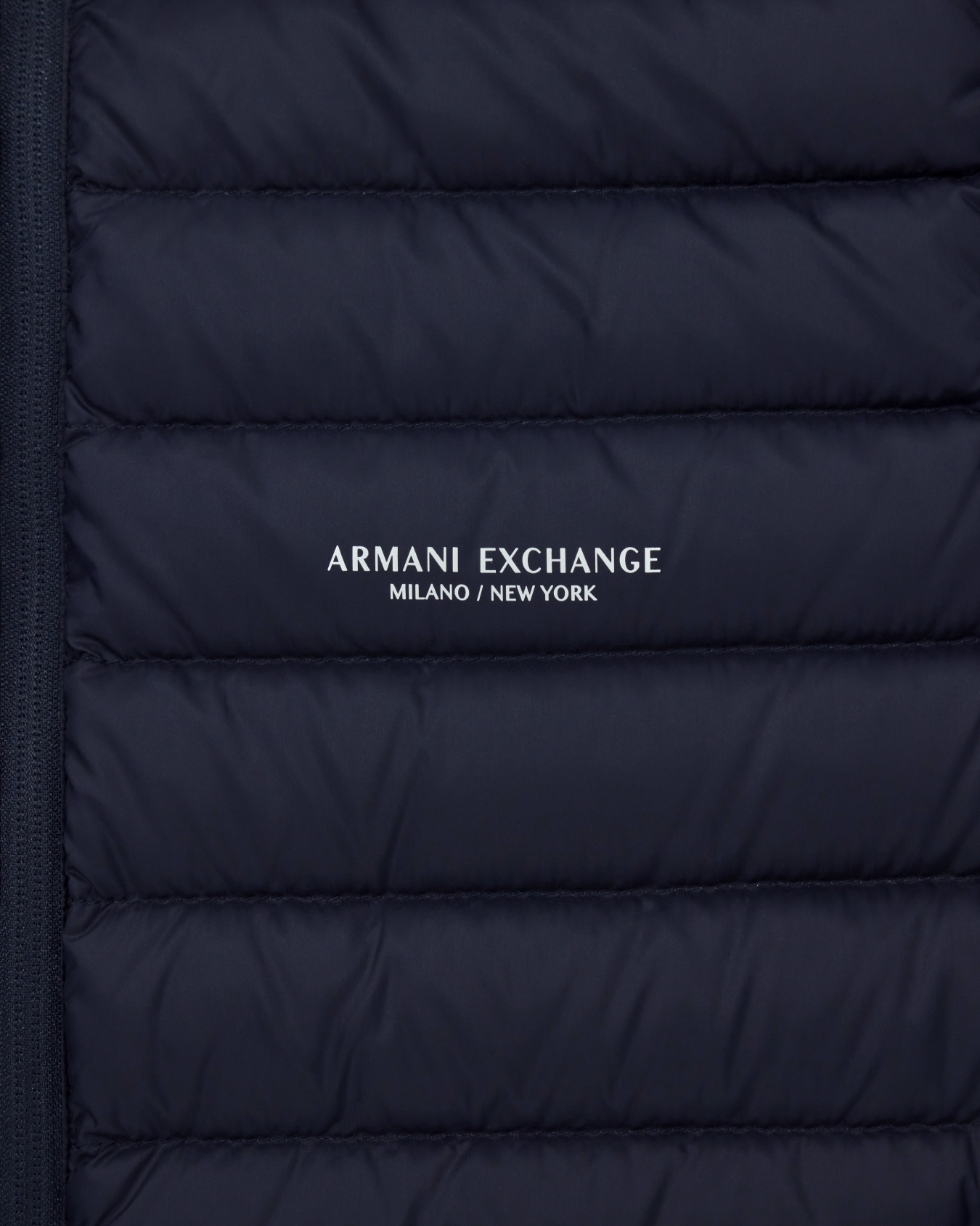 Chaqueta de plumas sin mangas con cremallera completa Diapositiva 4