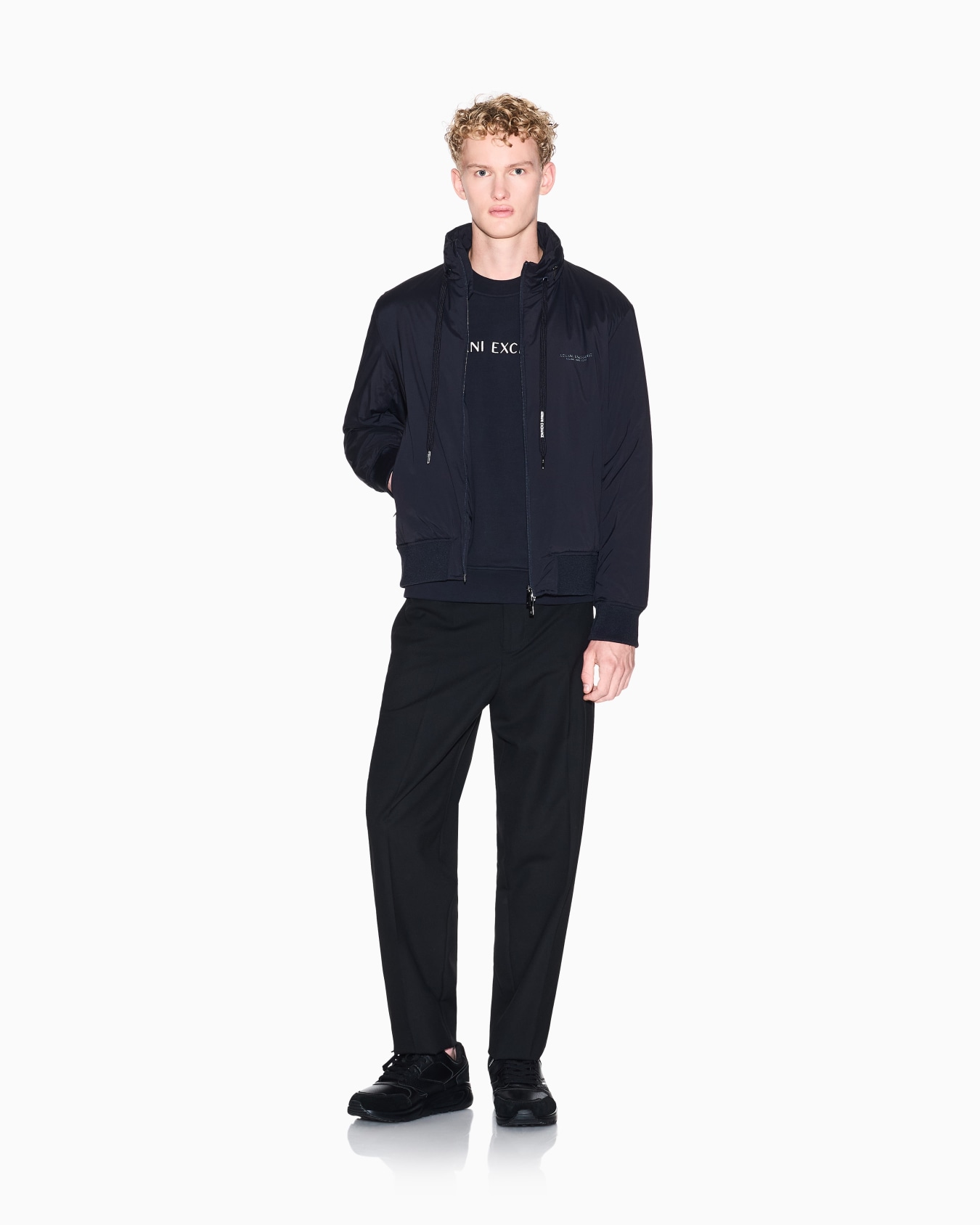 Veste en nylon extensible Diapositive 1