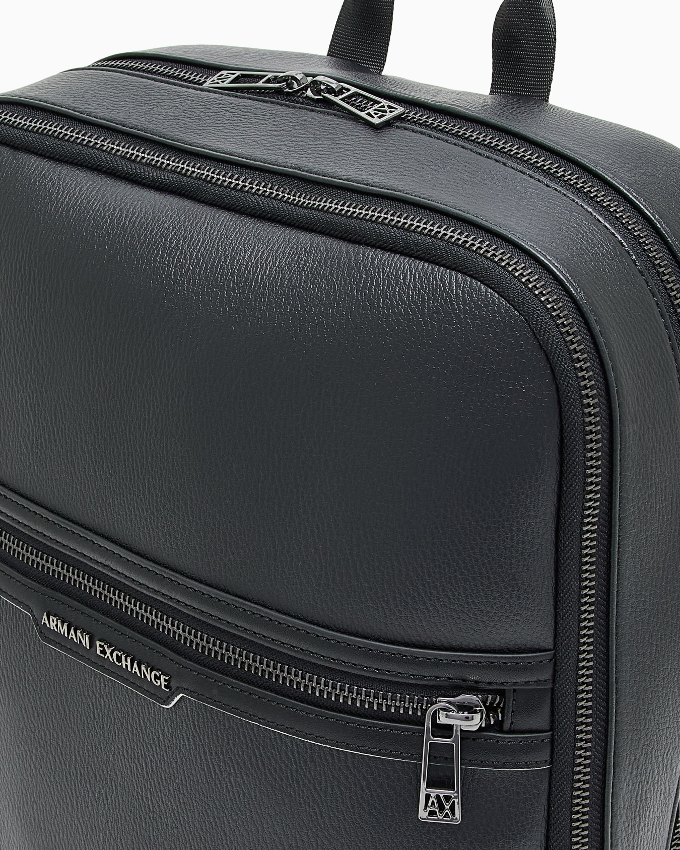 Square backpack with logo Slide 4