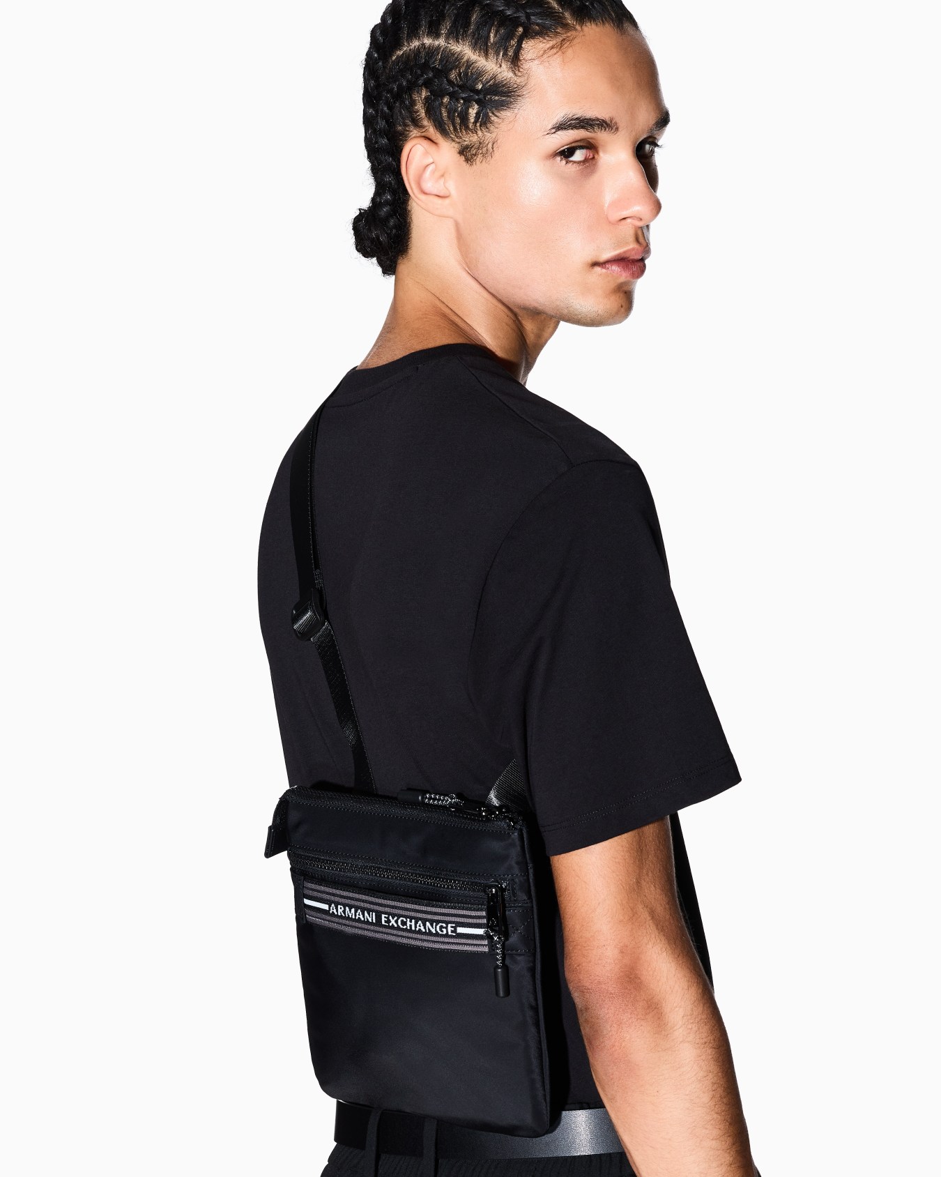 Shoulder bag with logo Slide 5