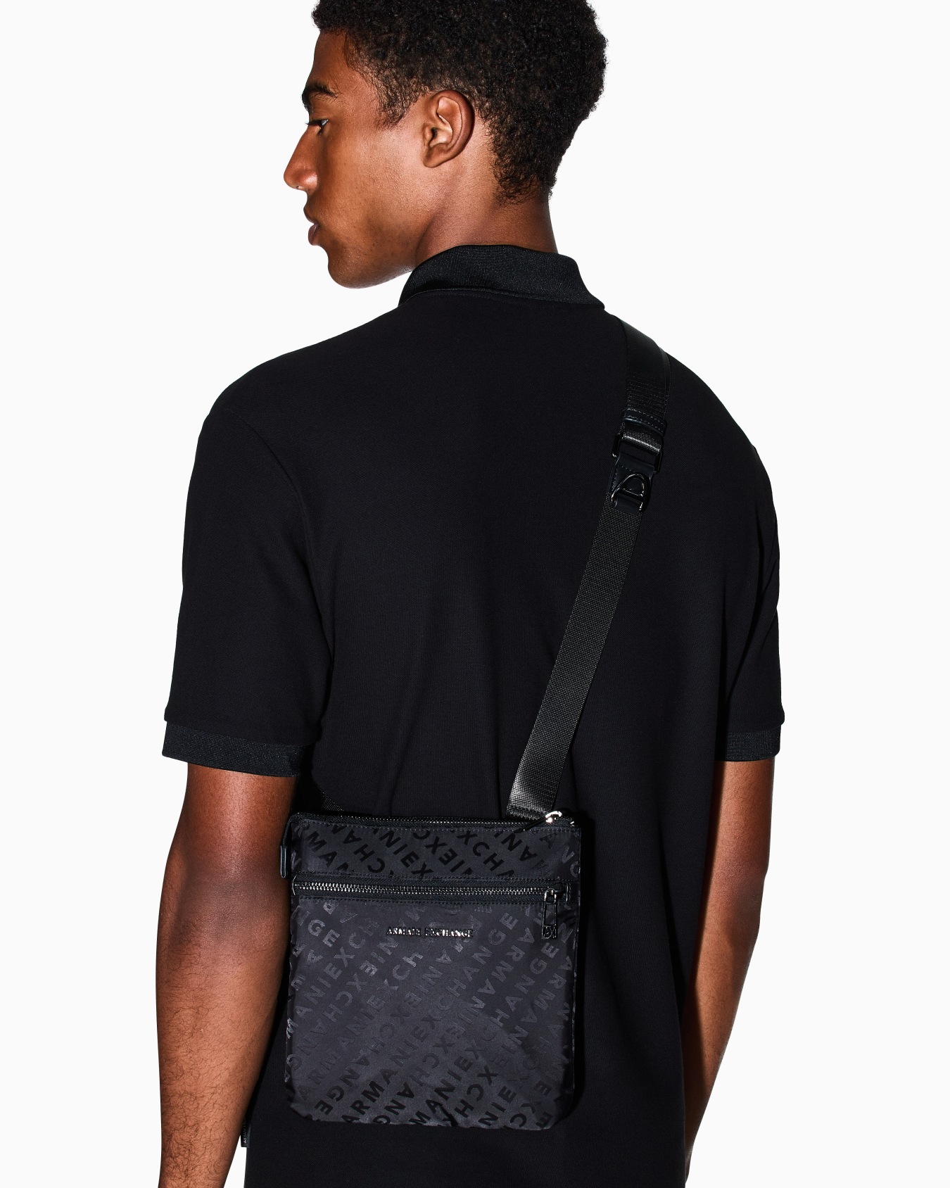 All-over logo shoulder bag Slide 5