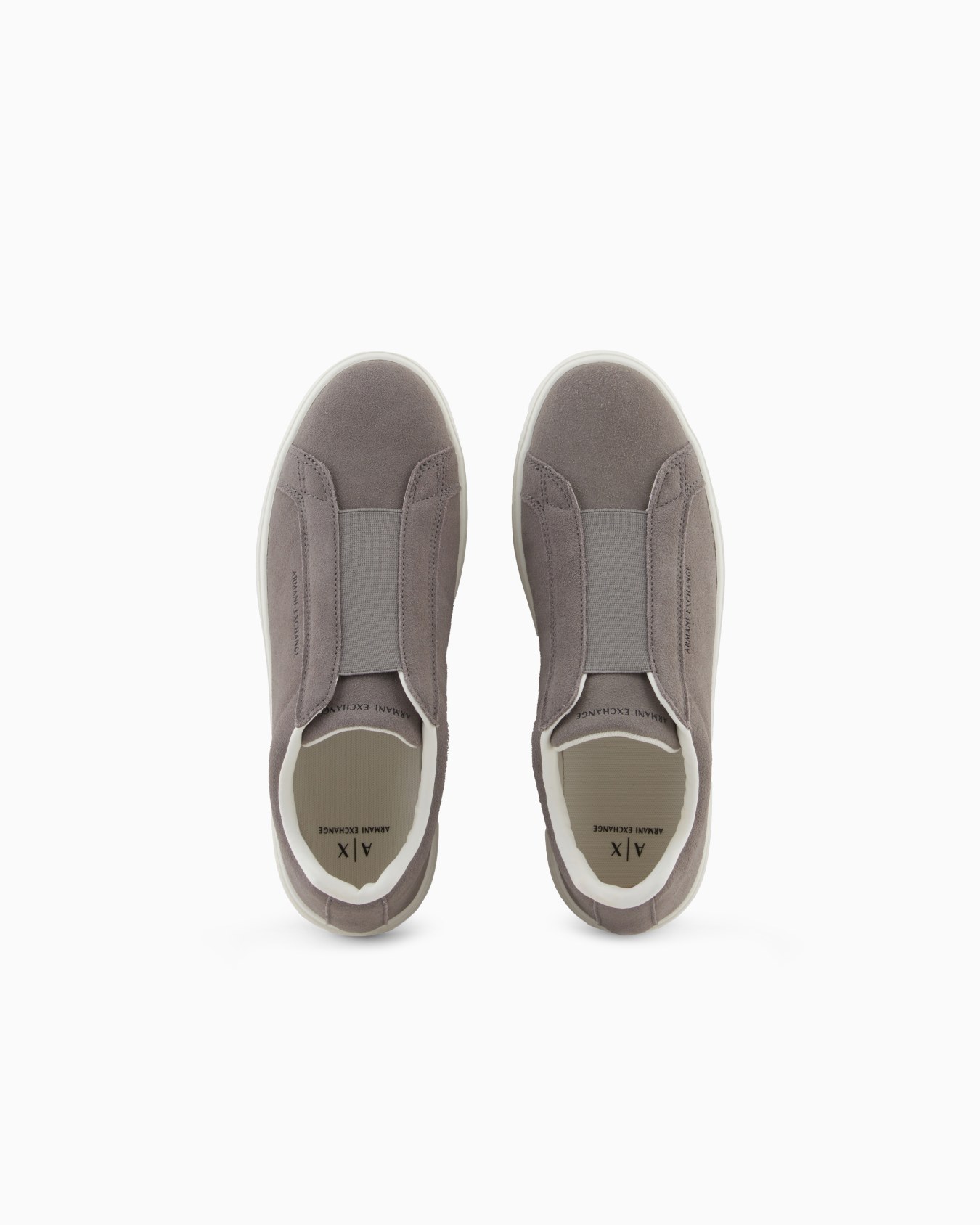 Leather sneakers with elastic Slide 2