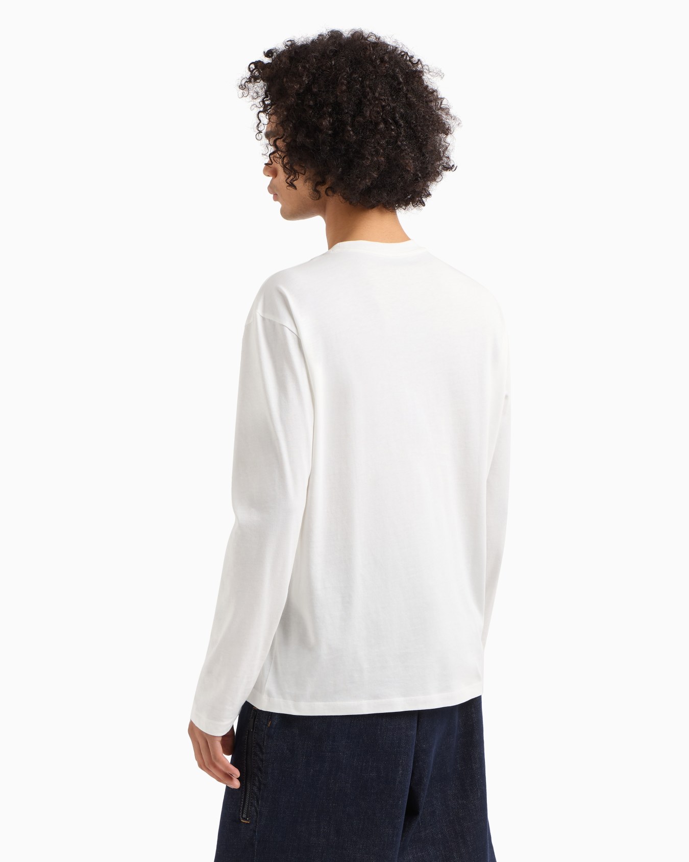 フレームロゴ 長袖クルーネックTシャツ スライドする 2