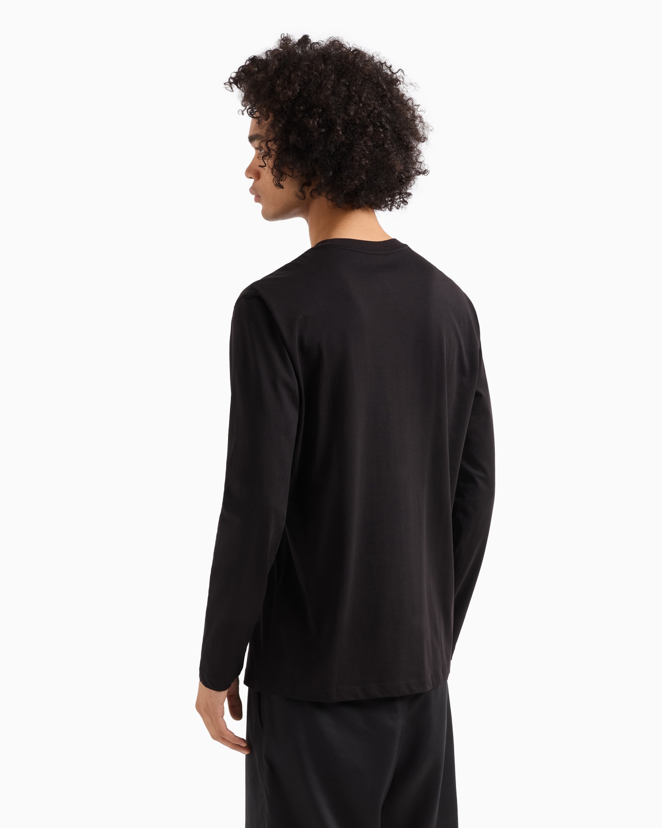 フレームロゴ 長袖クルーネックTシャツ スライドする 2