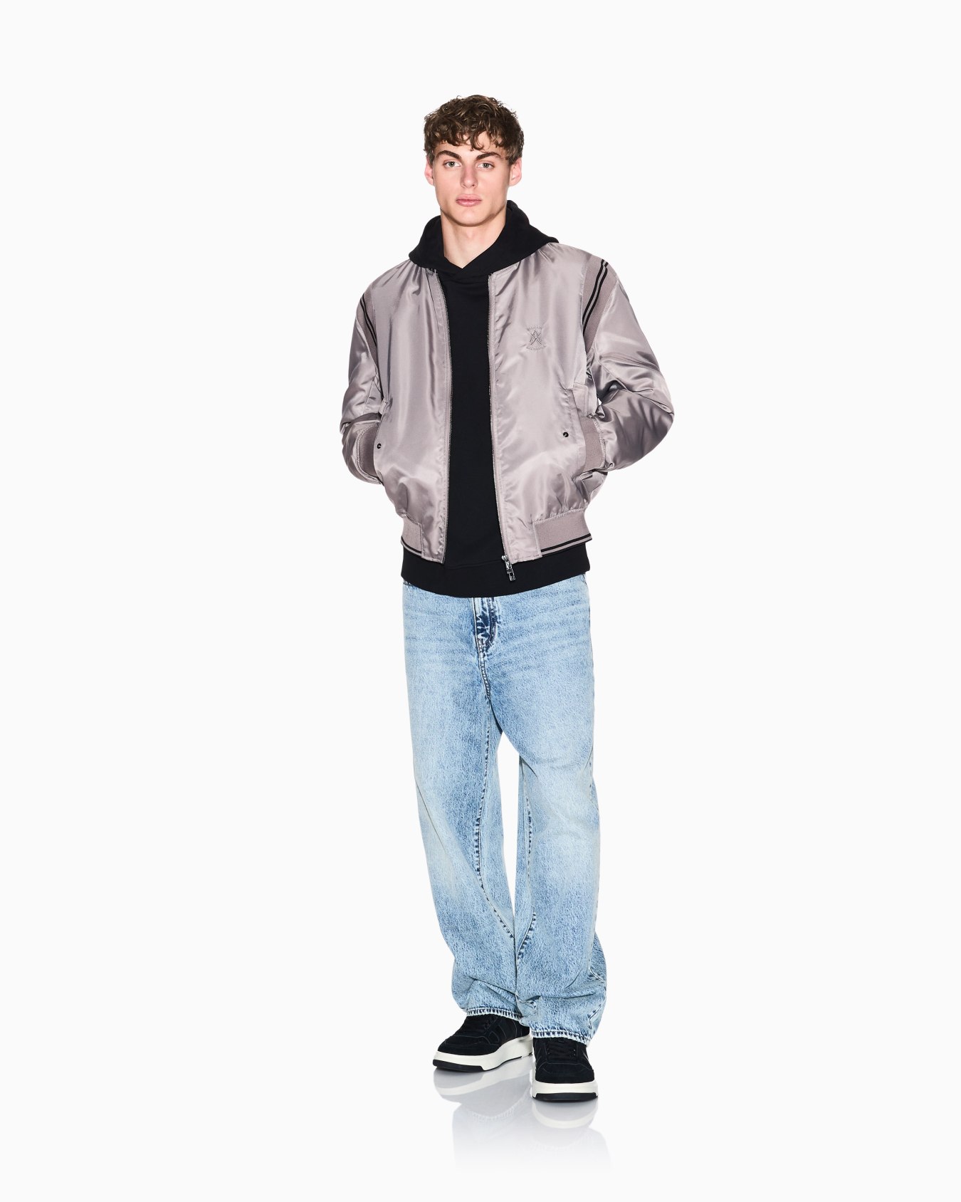 Cotton French terry sweatshirt Slide 1