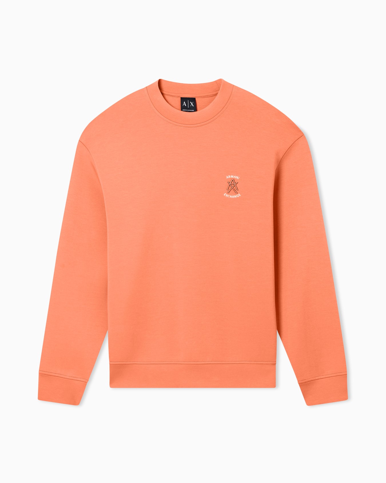 Stretch bonded cotton sweatshirt Slide 0