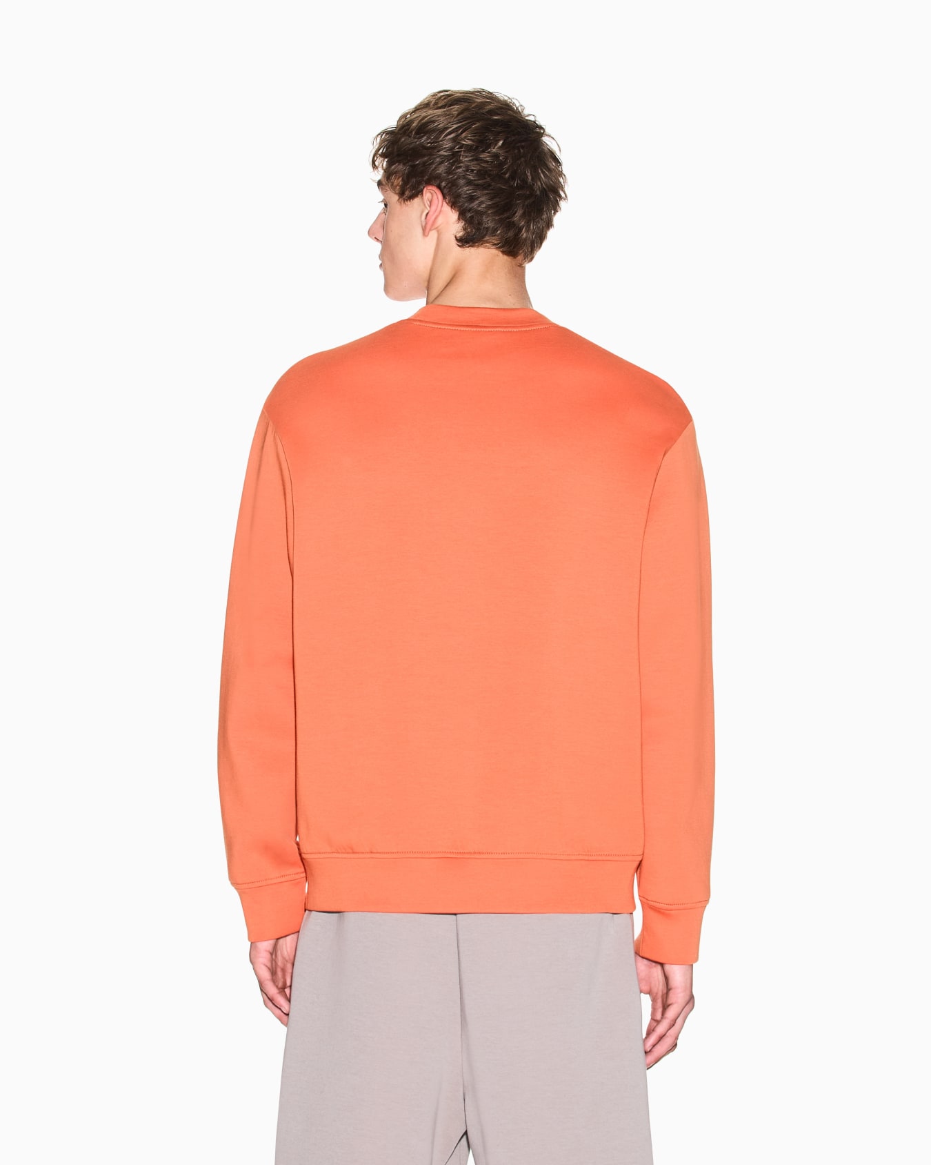 Stretch bonded cotton sweatshirt Slide 2