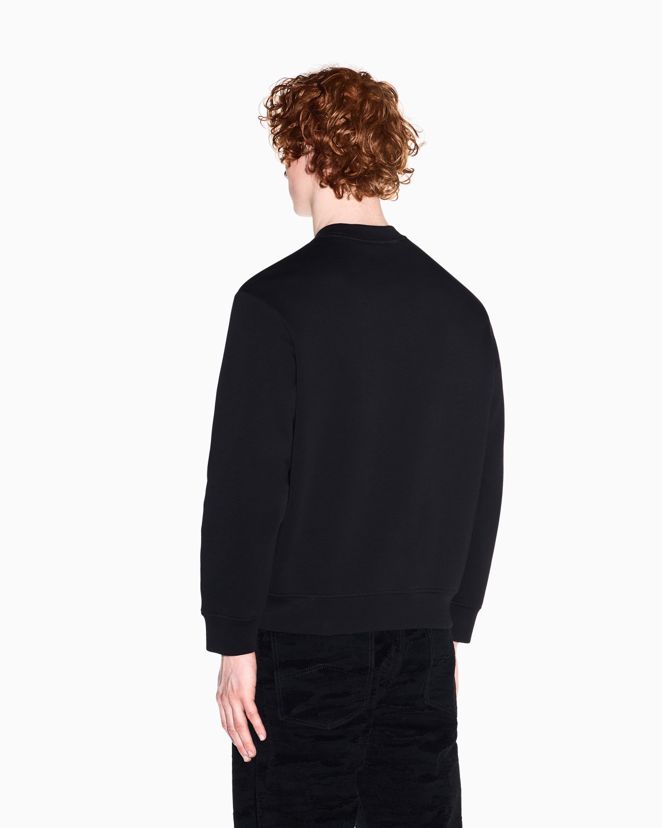 Felpa girocollo con logo Slide 5