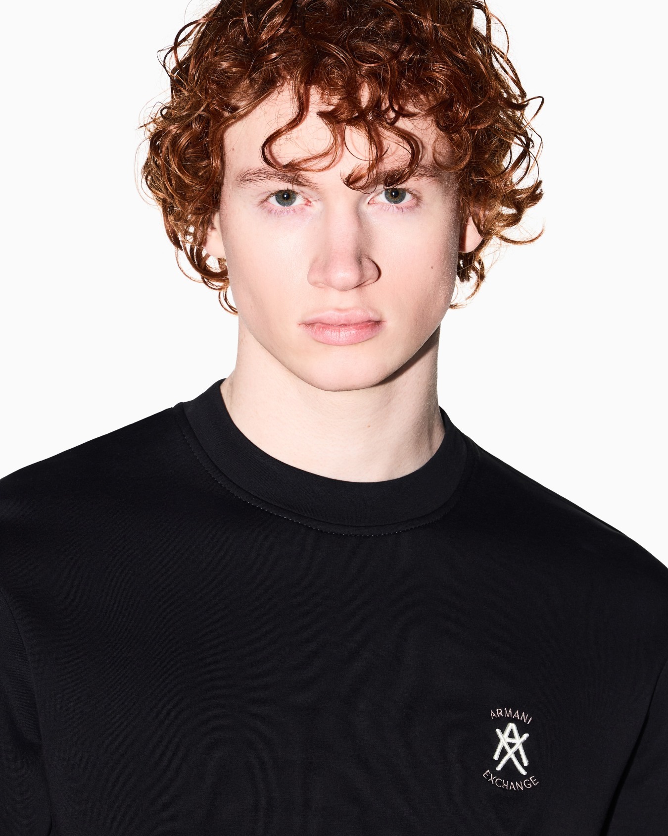 Felpa girocollo con logo Slide 6