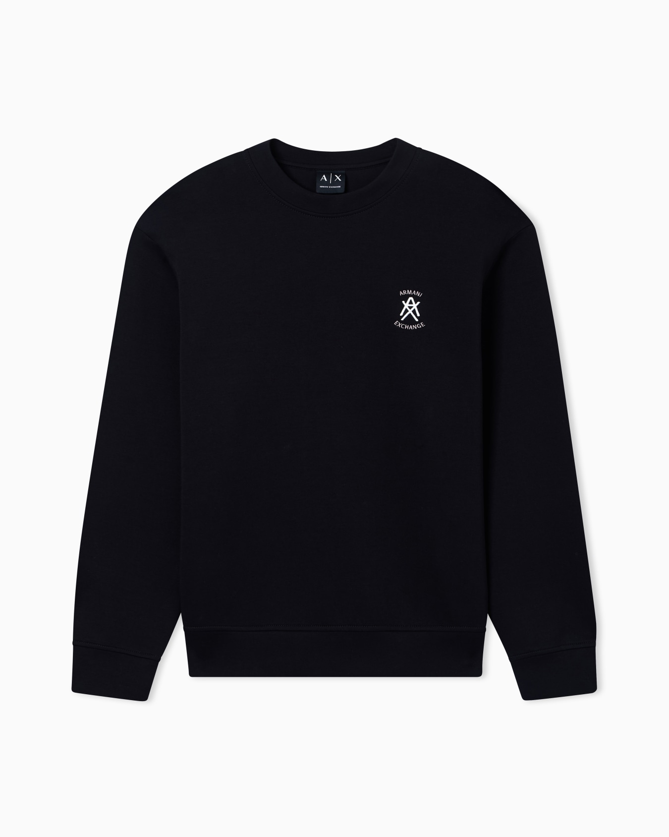 Stretch bonded cotton sweatshirt Slide 0