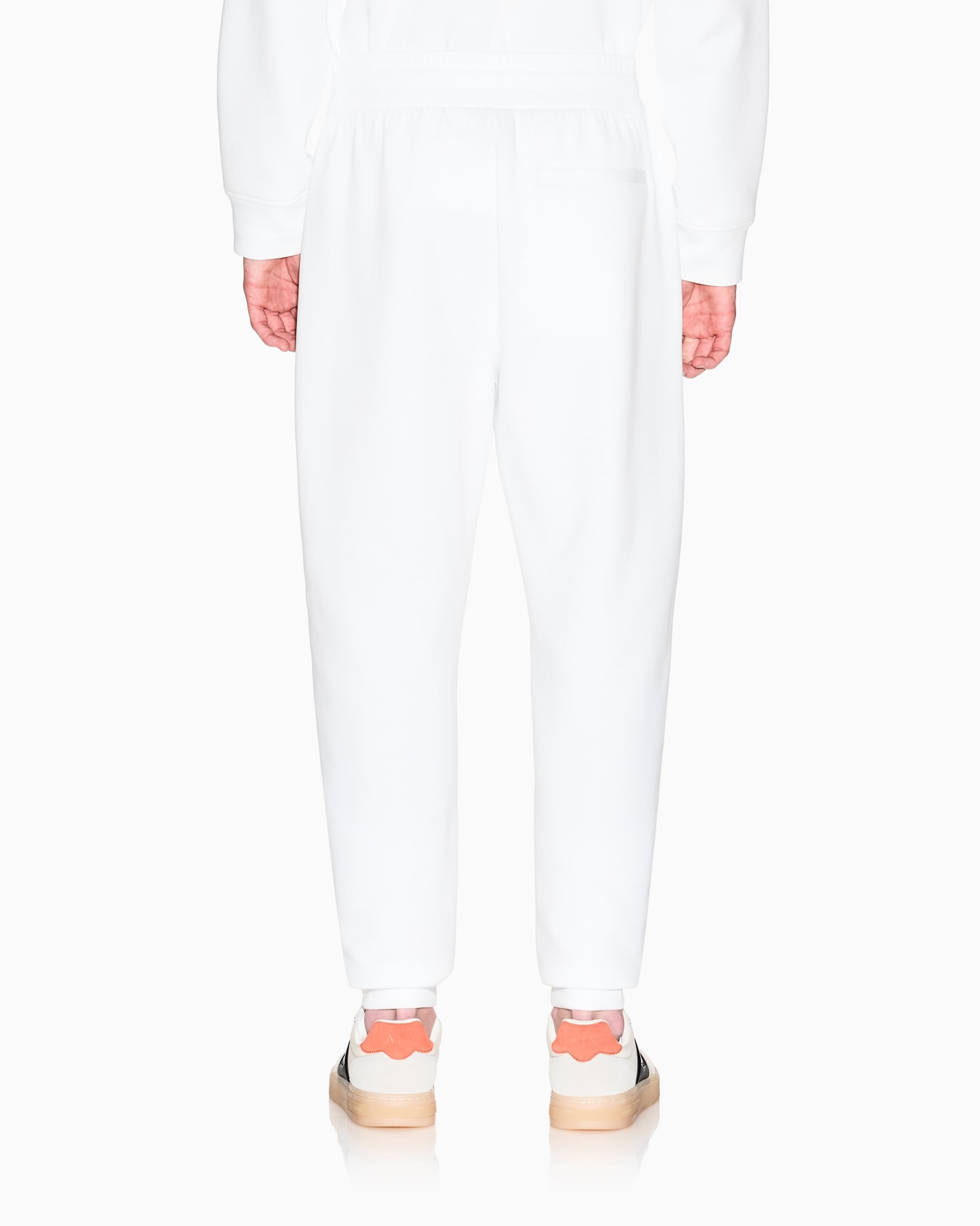 Jogger trousers in bonded fabric Slide 2