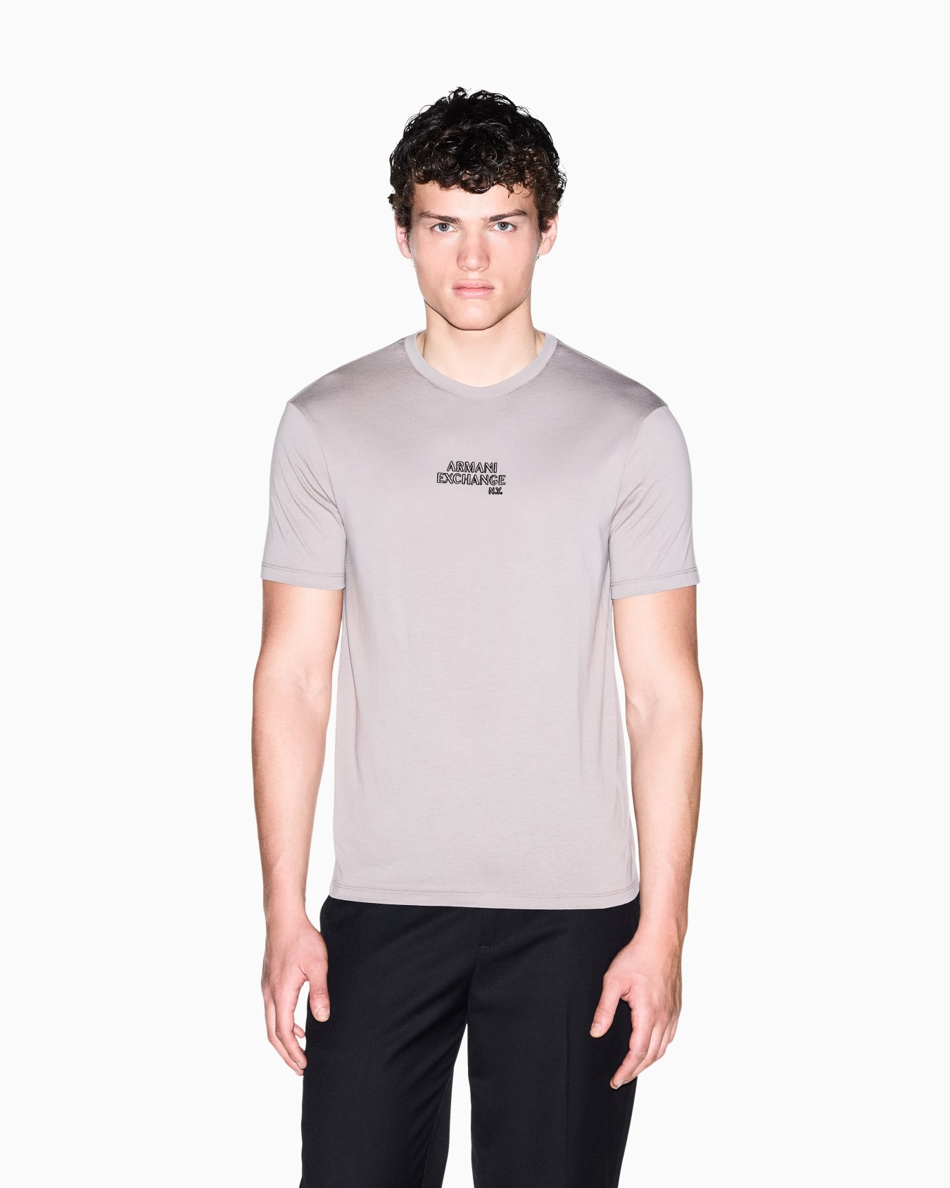  Regular Fit Jersey T-Shirt with logo Slide 3