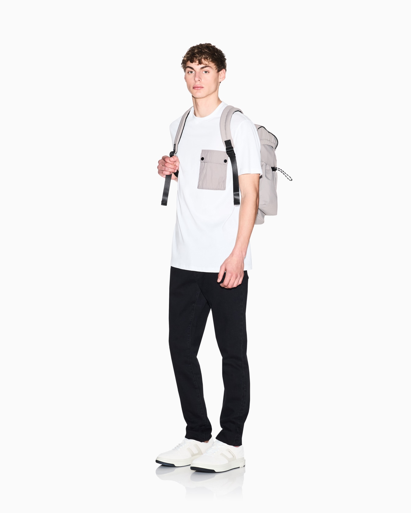 Regular fit cotton T-shirt Slide 1