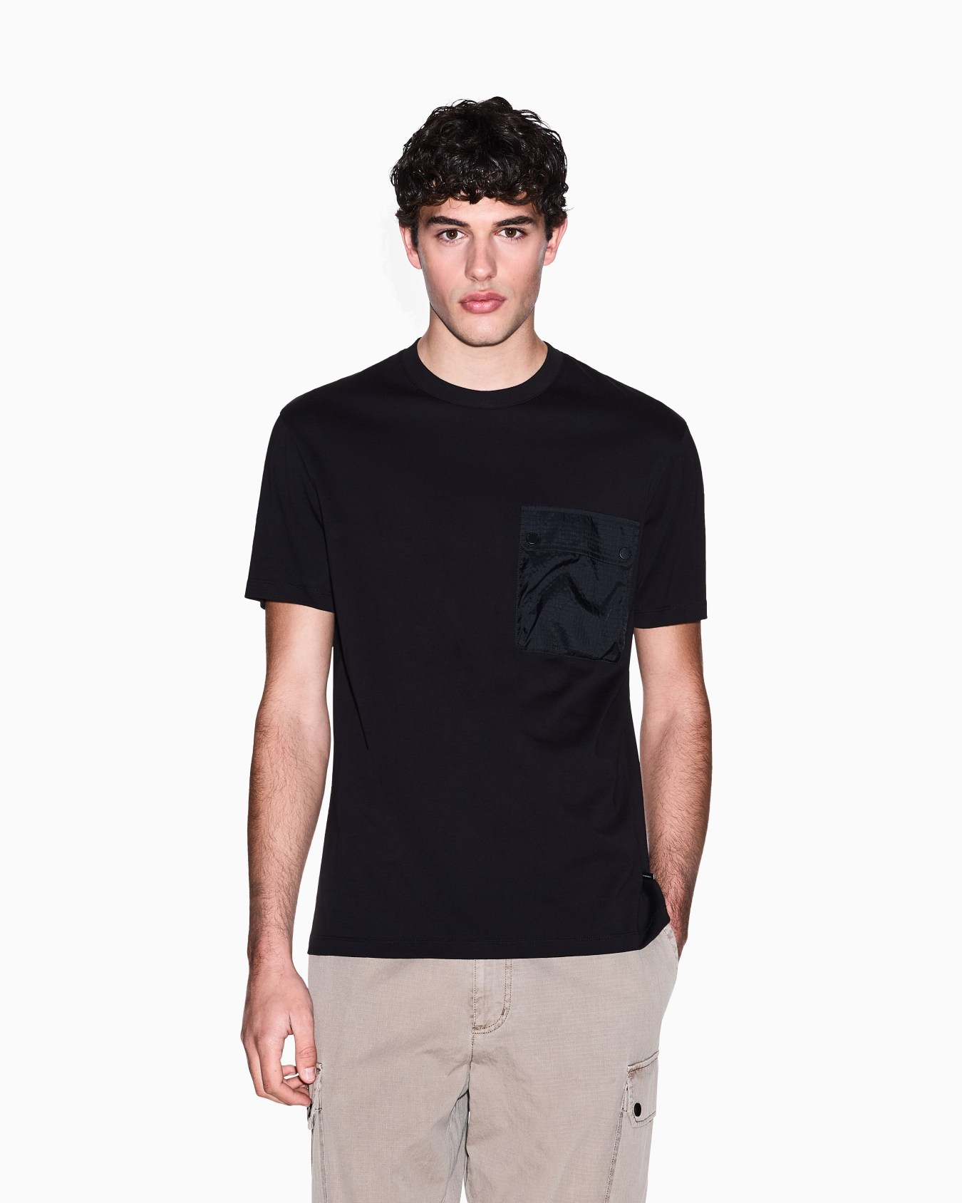Regular fit T-shirt in cotone Slide 3