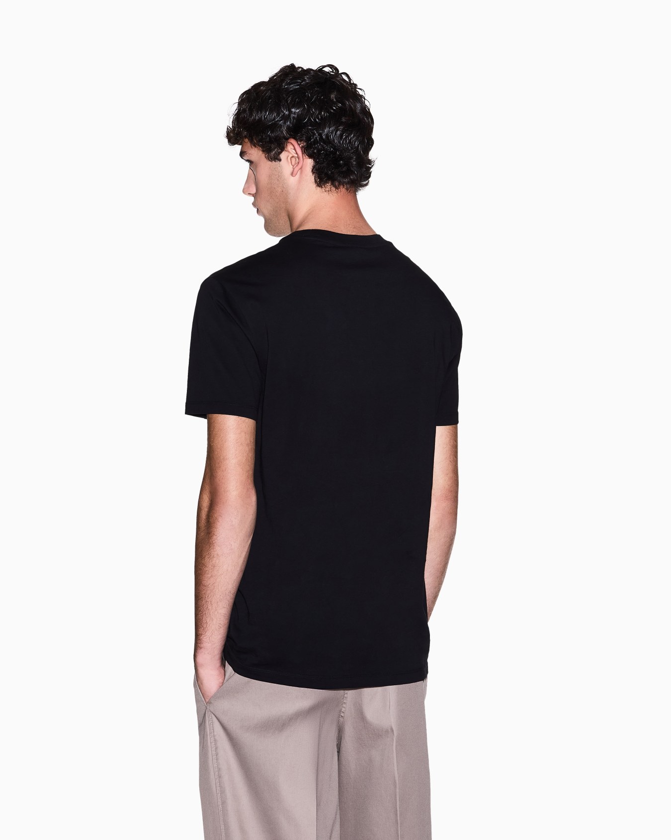 Regular fit cotton T-shirt Slide 2