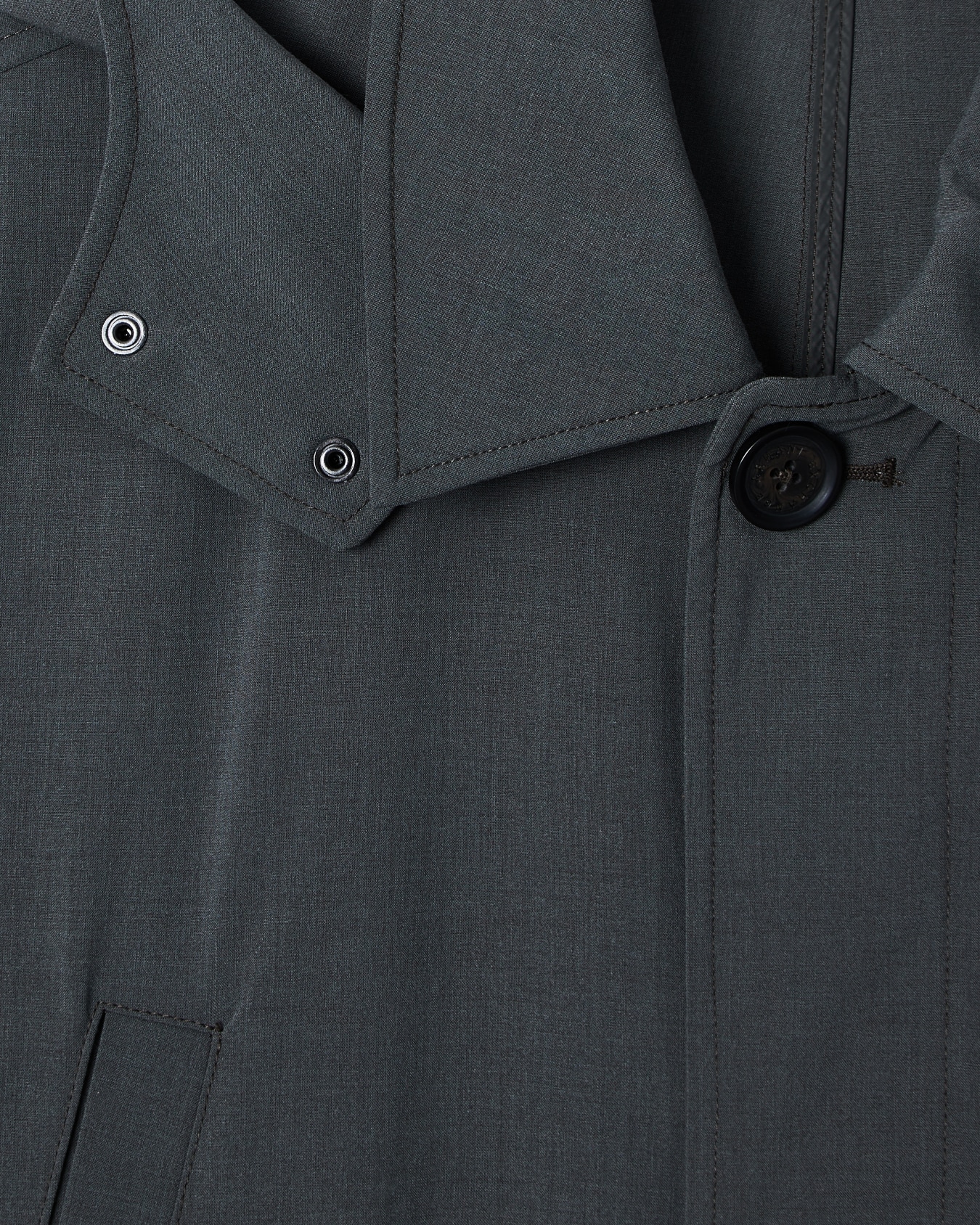 ウールミックス フーデッドコート スライドする 3