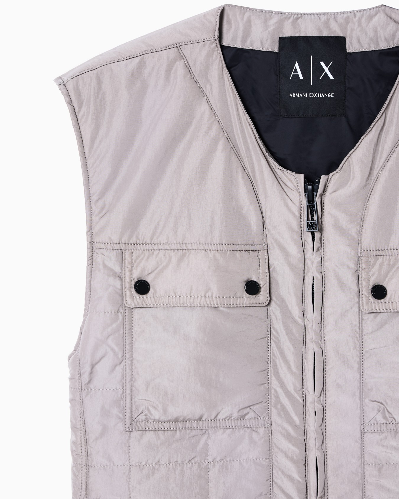 リップストップナイロン ベスト スライドする 3