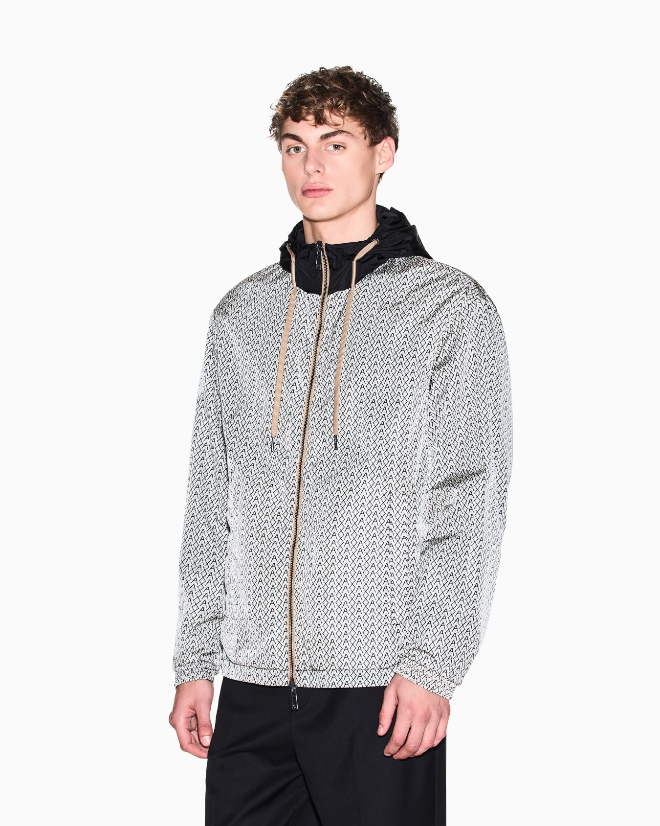 Technical fabric blouson Slide 3