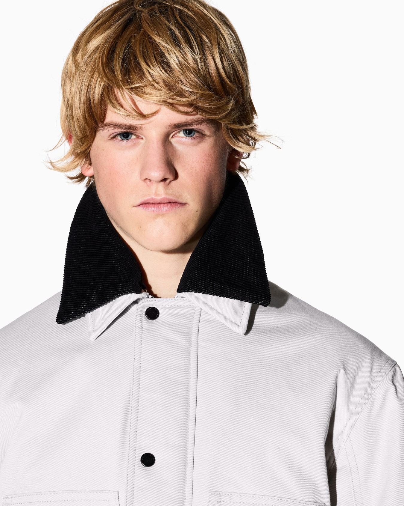 コーデュロイカラーコットンツイル ジャケット スライドする 4