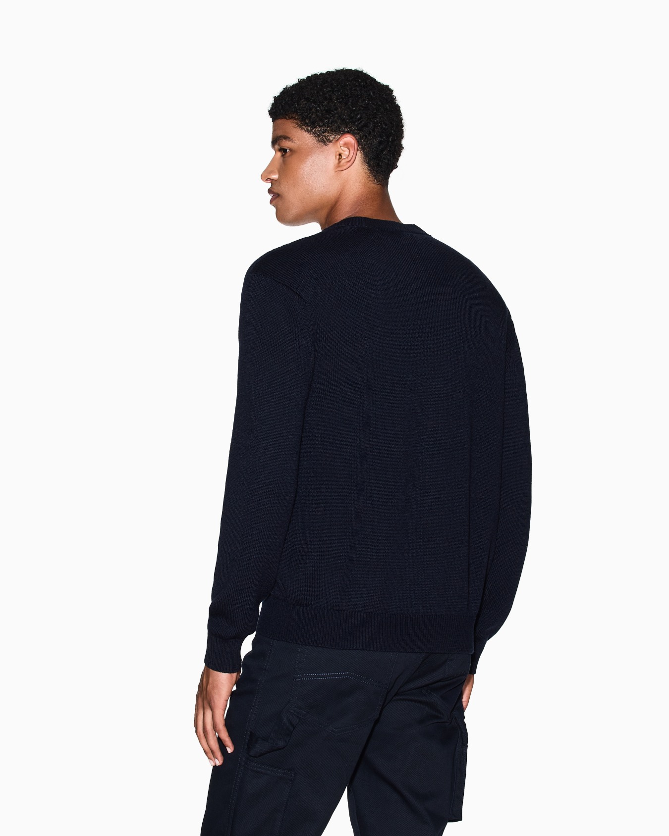Wool and cotton cardigan Slide 2