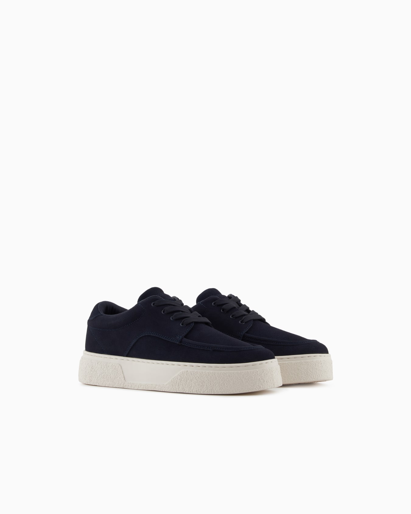 Sneakers in pelle scamosciata Slide 1