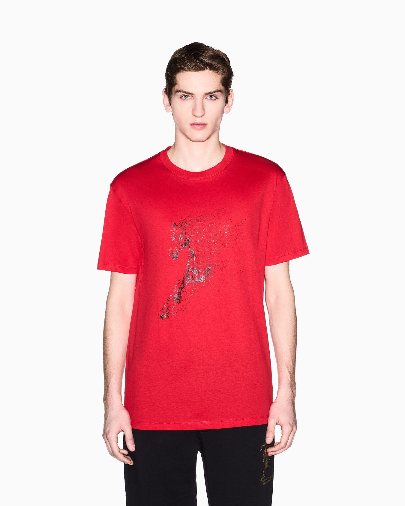 Regular fit T-shirt in cotone Slide 3