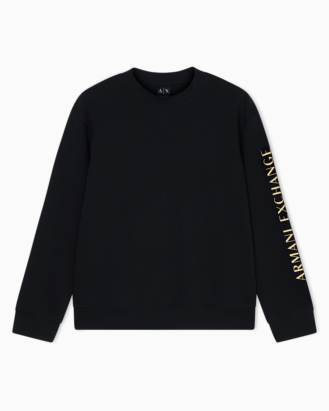 Long-sleeved T-shirt in mercerized cotton Slide 0