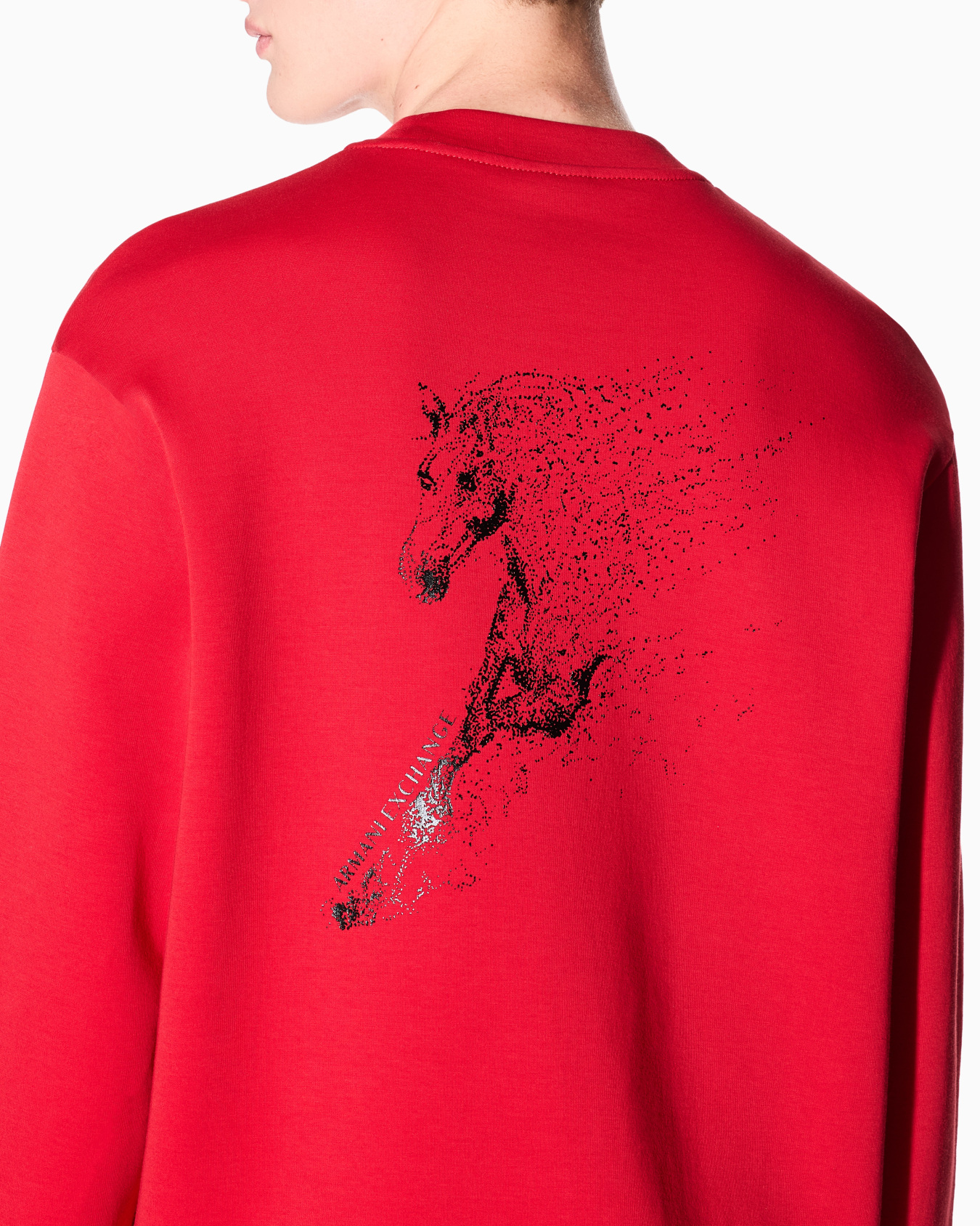 Stretch bonded cotton sweatshirt Slide 4