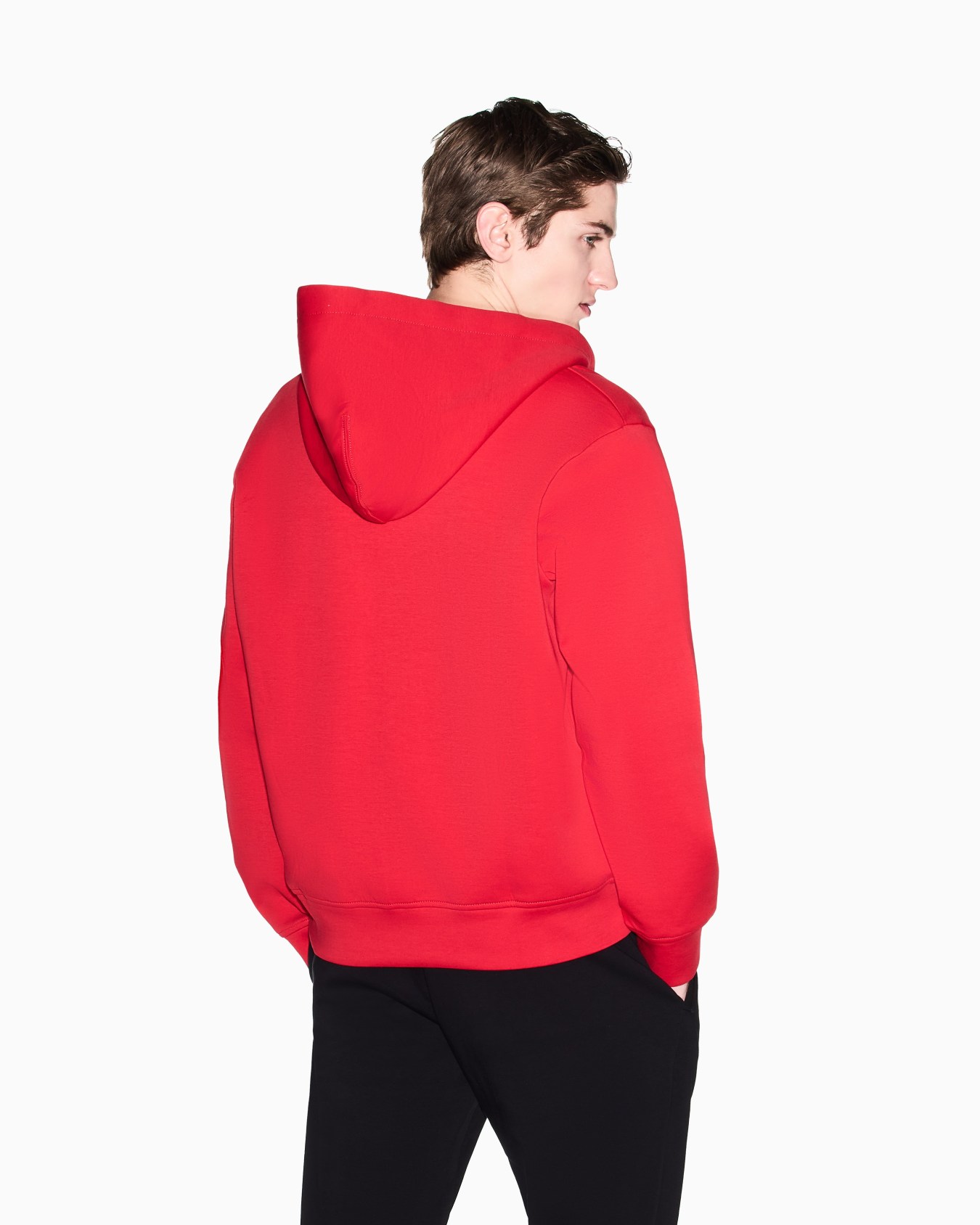 Stretch bonded cotton sweatshirt Slide 3