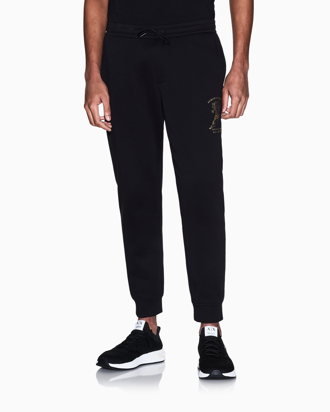 Jogger trousers in bonded fabric Folie 3