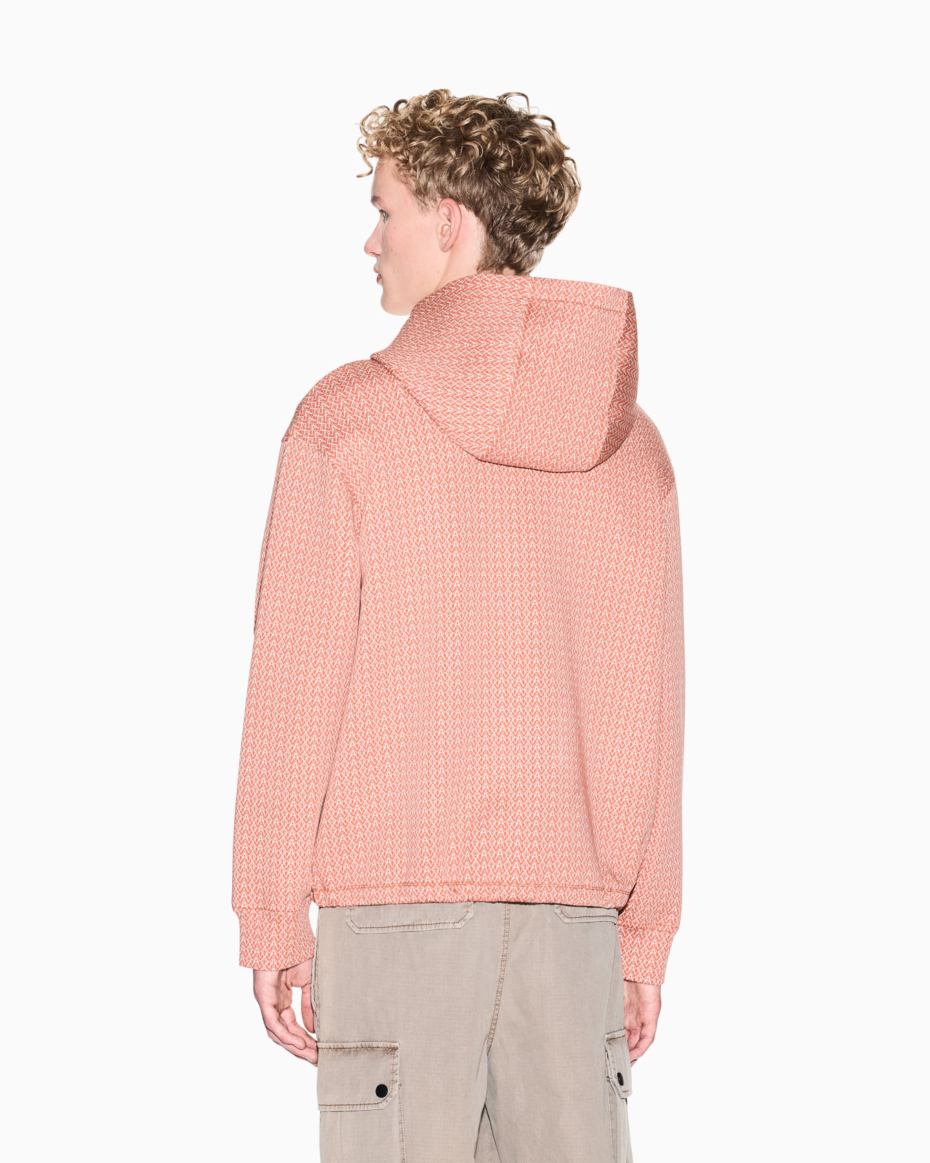 Stretch bonded cotton sweatshirt Slide 2