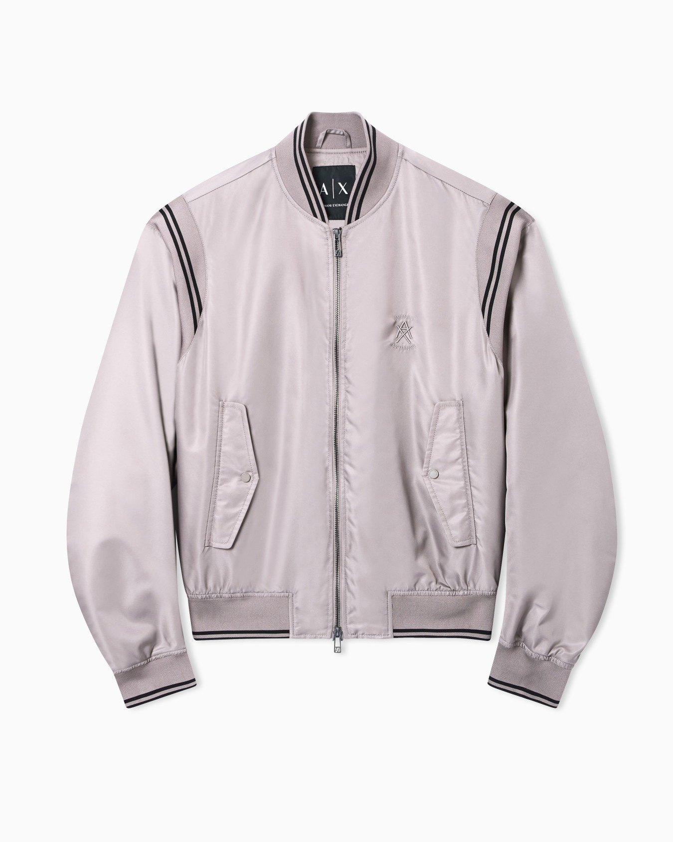 Satin nylon blouson Slide 0