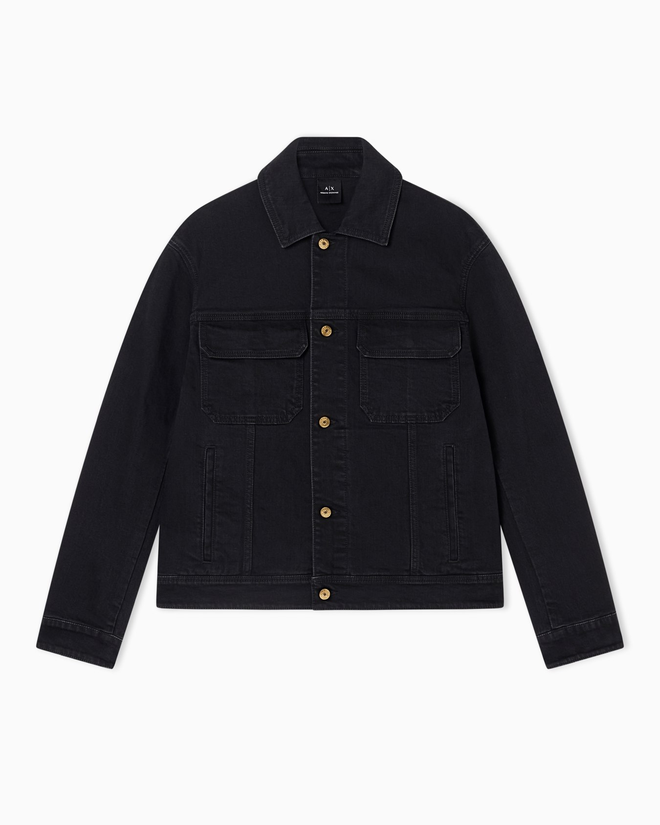 Cotton denim jacket Slide 0