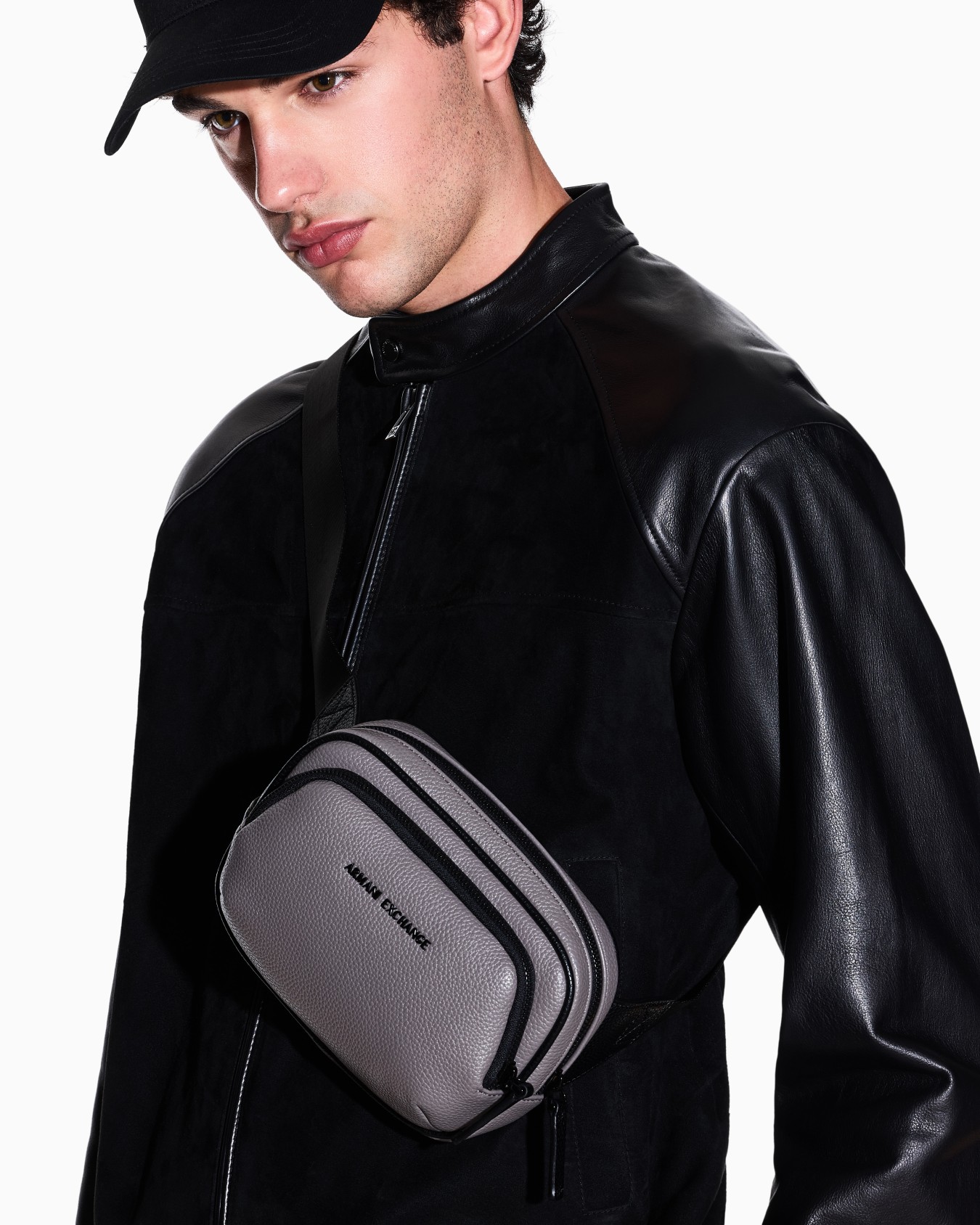 Waist bag in technical fabric Slide 5