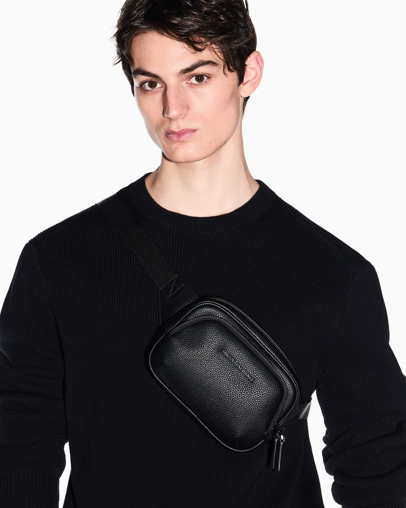 Waist bag in technical fabric Slide 5