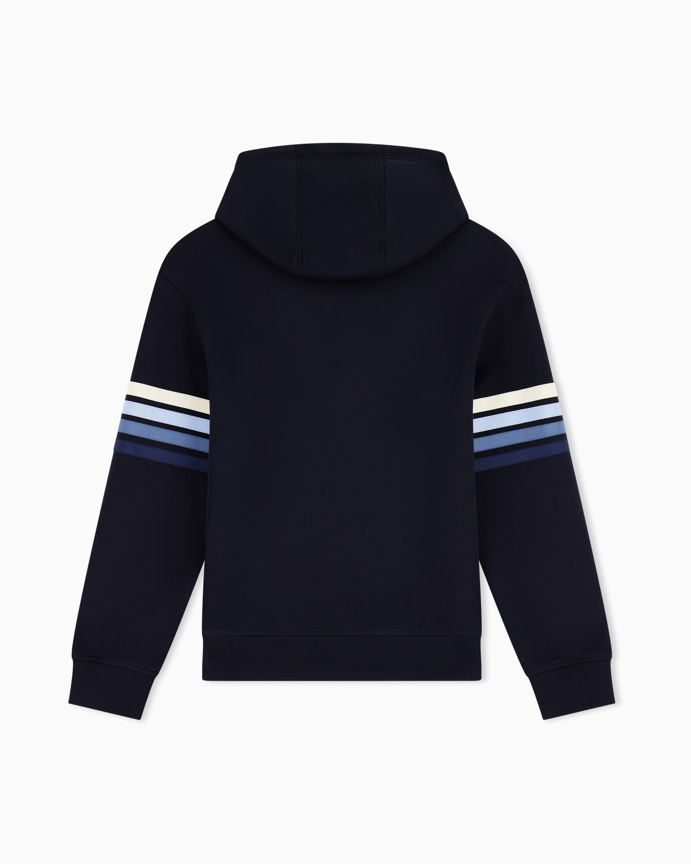 Structured Hoodie in Technical Stretch Cotton Slide 2