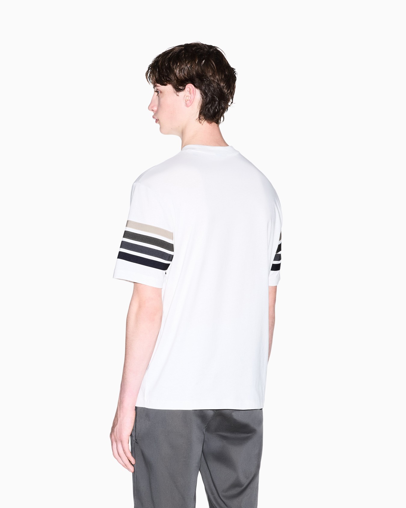 Regular Fit T-shirt in Classic Cotton Jersey Slide 3