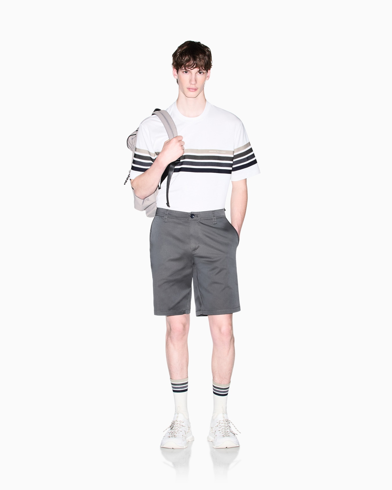 Regular Fit T-shirt in Classic Cotton Jersey Slide 1