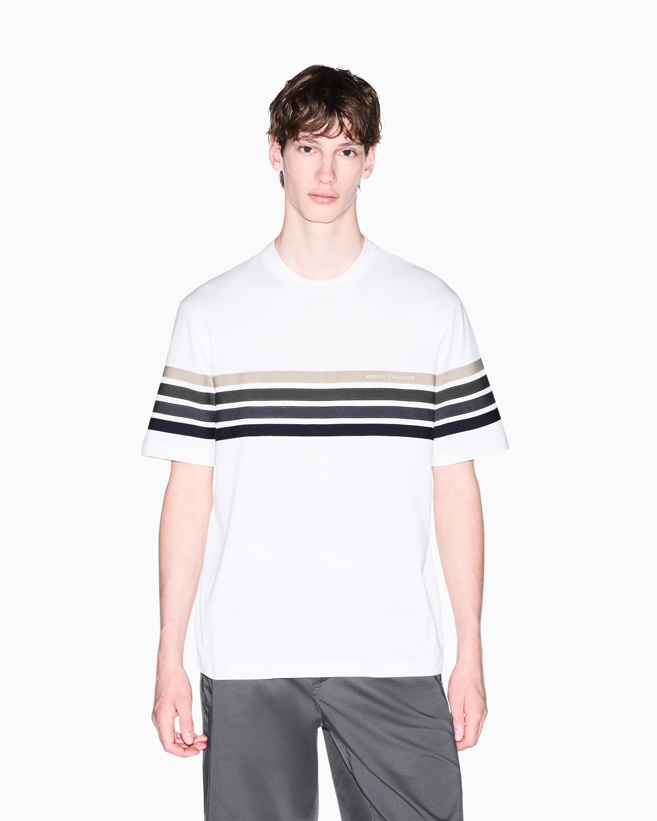 Regular Fit T-shirt in Classic Cotton Jersey Slide 2