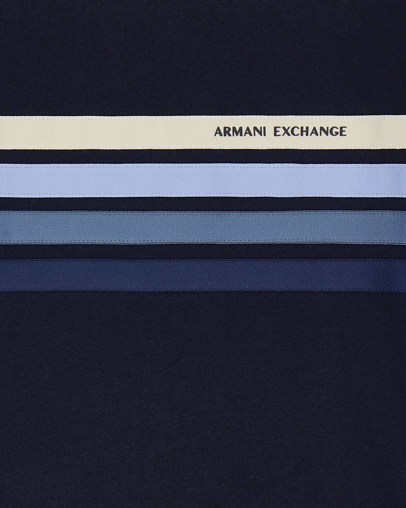 グラデーションテープディテール レギュラープラスフィット 半袖クルーネックTシャツ スライドする 3