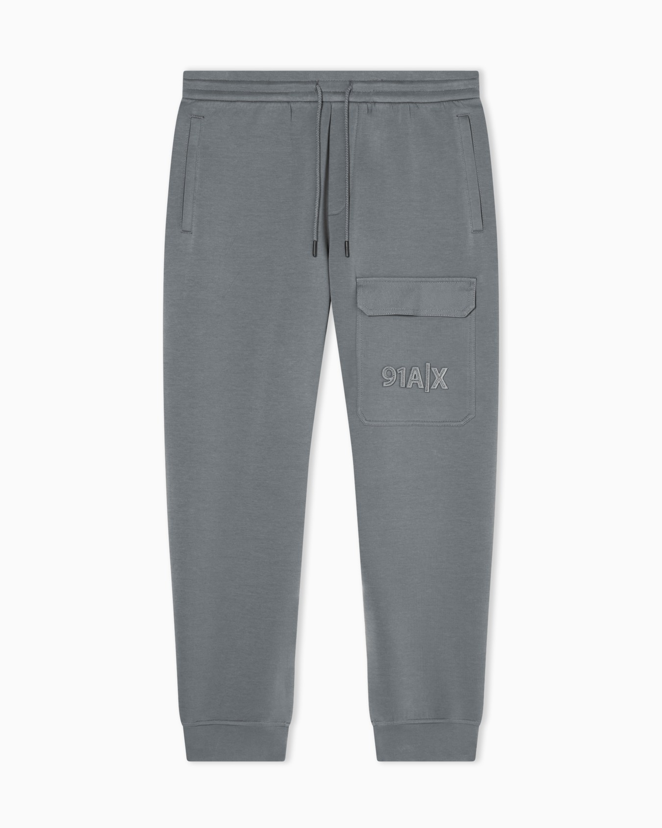 Jogger trousers in bonded fabric Slide 0