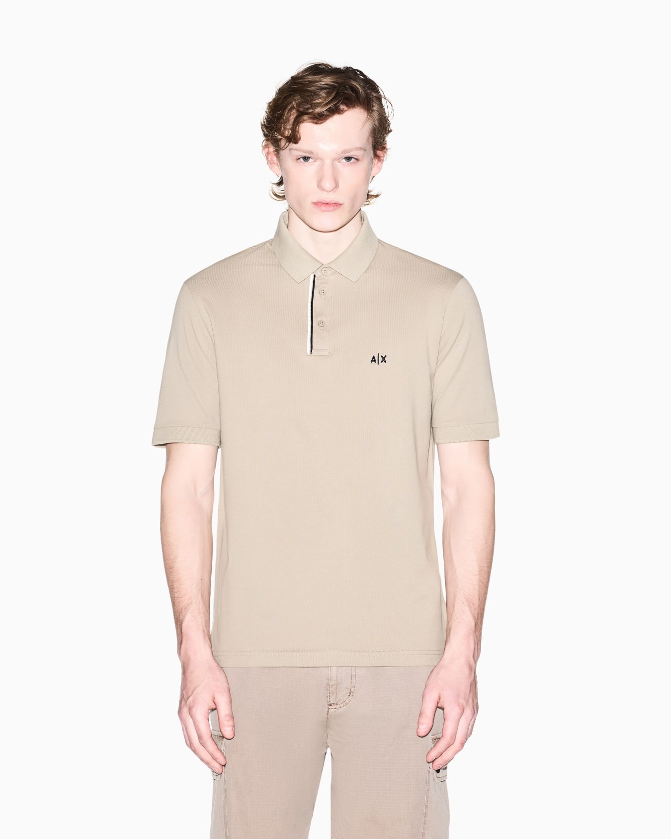 Basic Cotton Piqué Polo Shirt Slide 2