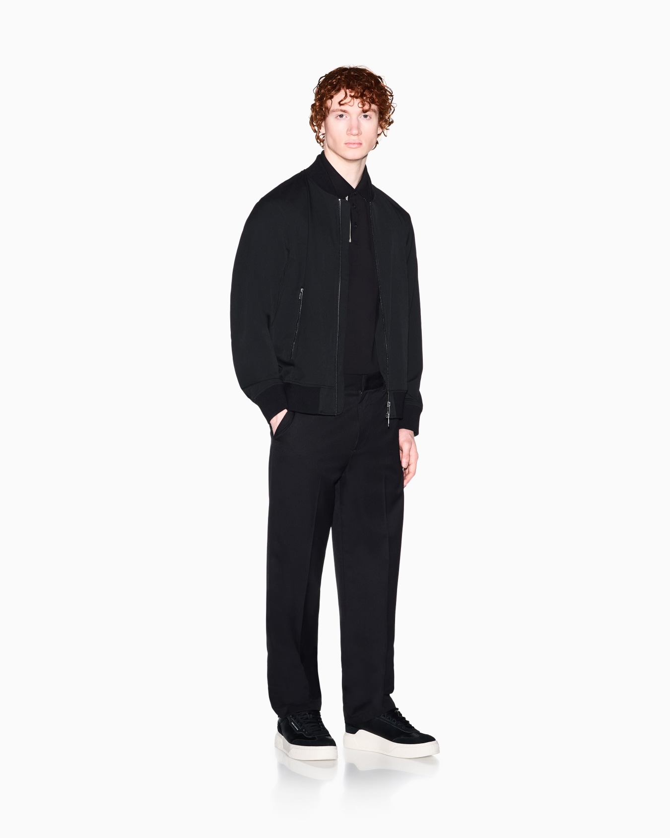 Basic Cotton Piqué Polo Shirt Slide 1