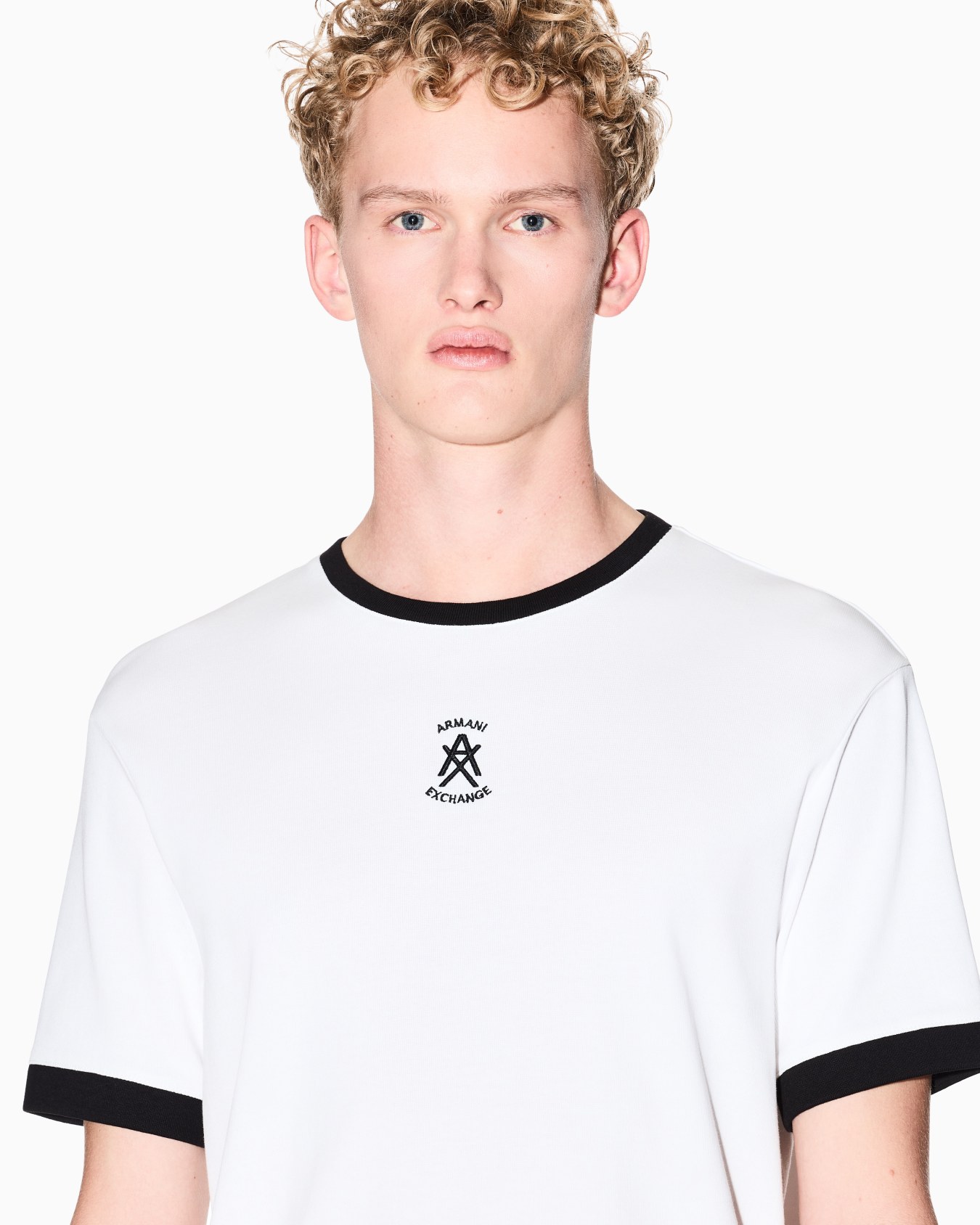 Slim fit Cotton T-shirt Slide 4