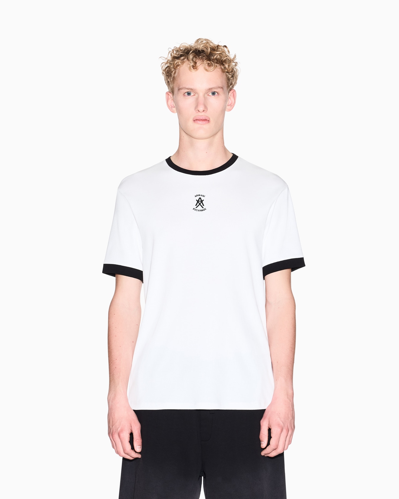 Slim fit Cotton T-shirt Slide 3