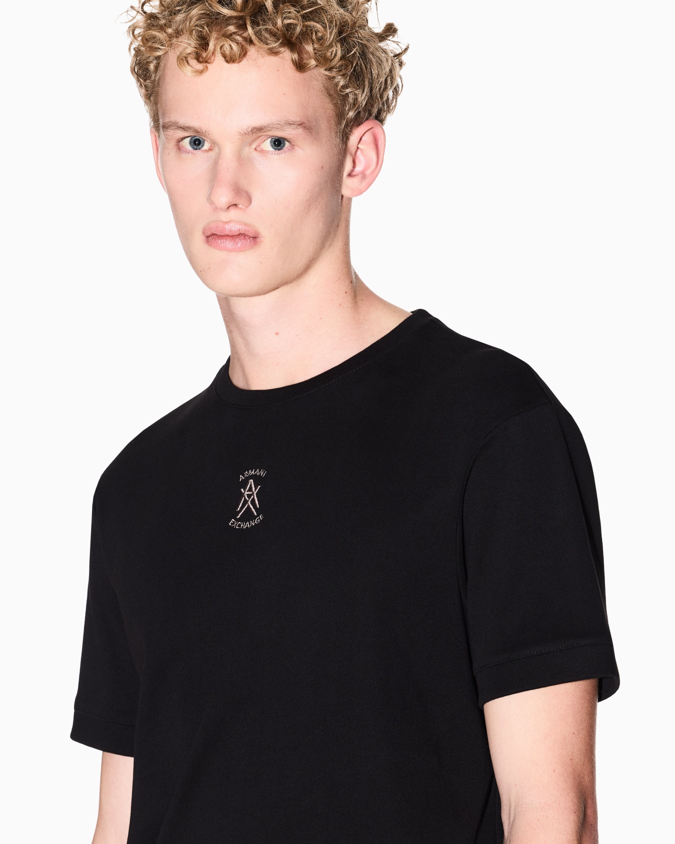 Slim fit Cotton T-shirt Slide 4