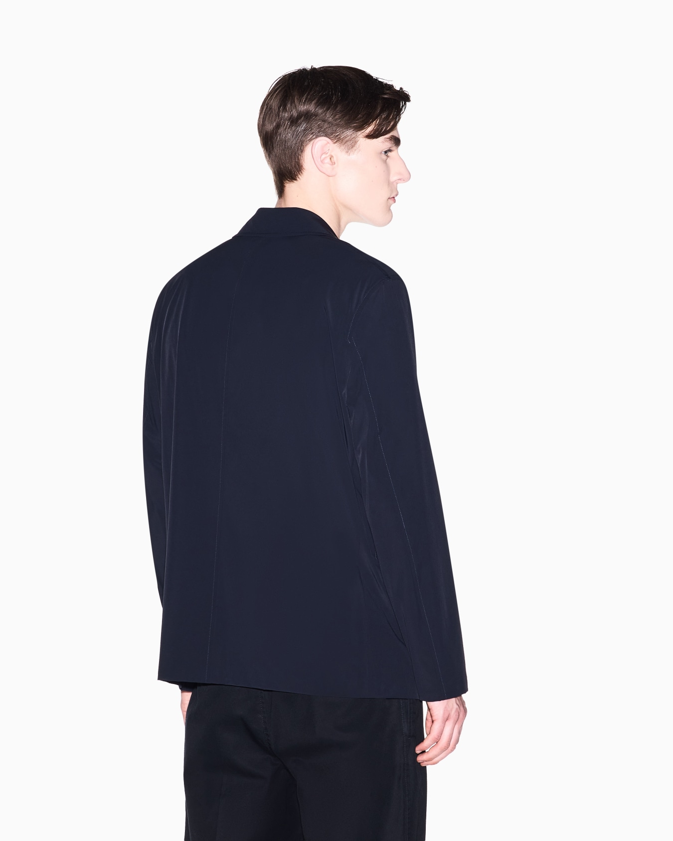 ジップポケットディテール シングルブレストジャケット スライドする 2