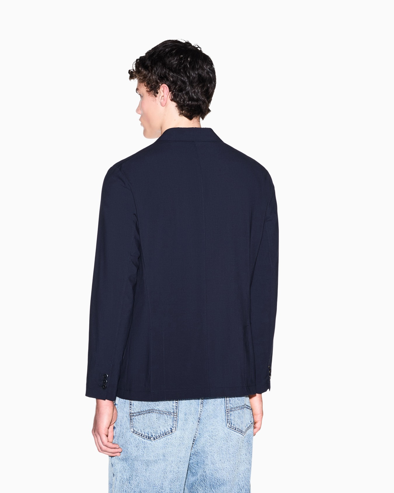 Giacca Casual in Misto Lana Strutturata Slide 3